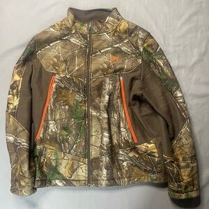Under Armour Jacket Mens XXL Brown Camo Ayton UA Storm Realtree AP Xtra 2XL